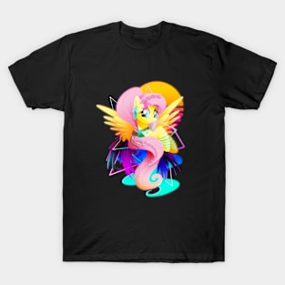 Synthwave Fluttershy T-Shirt